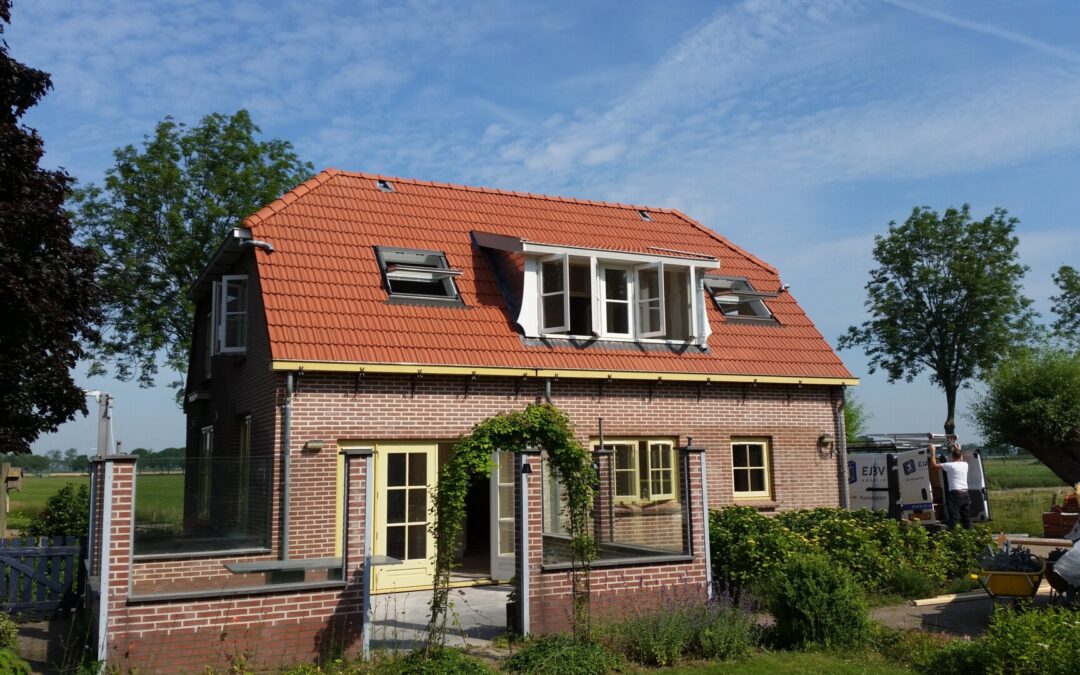 Uitbreiding op een bestaande aanbouw in Lienden